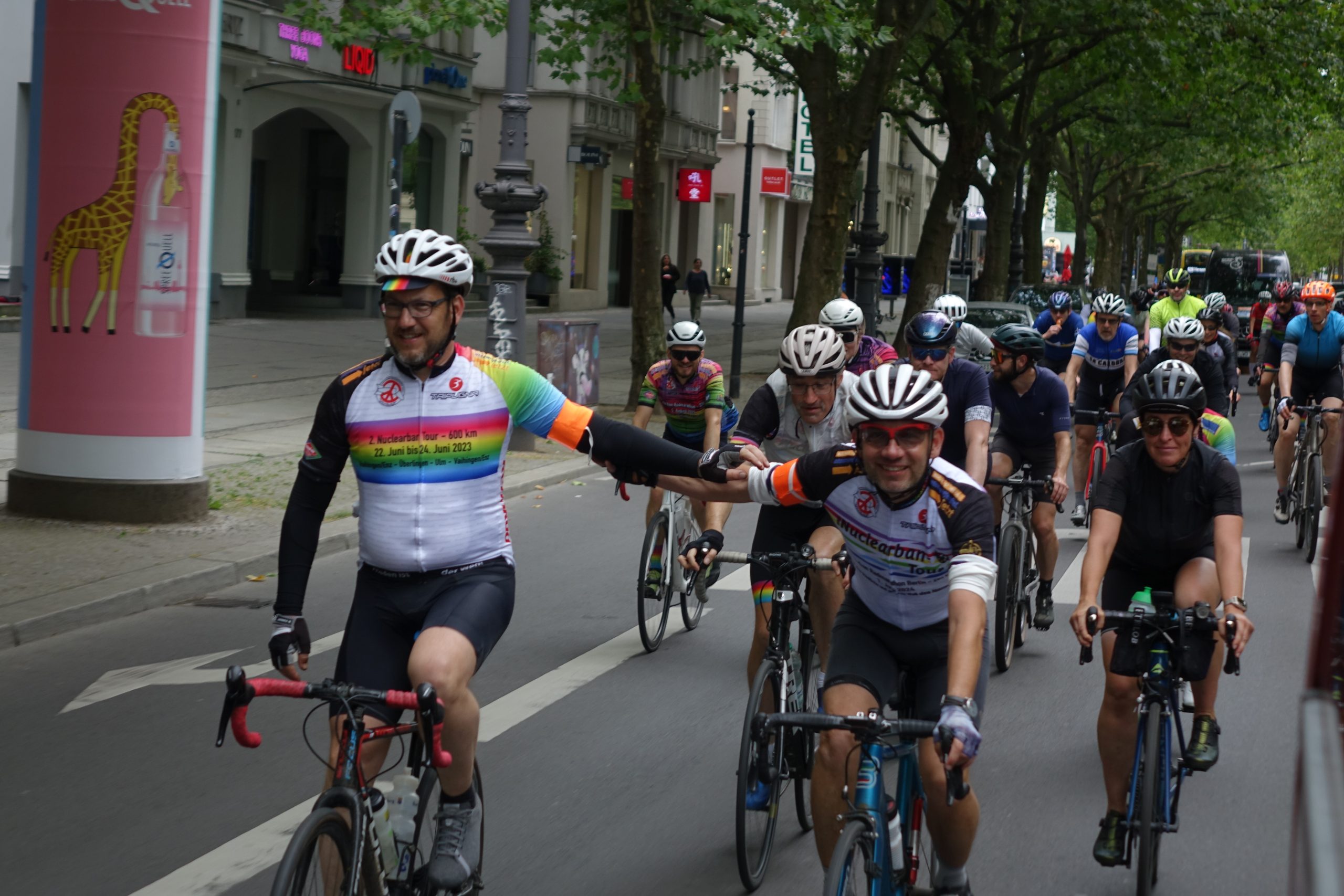 Nuclearban Marathon Berlin erfolgreich zu Ende gegangen