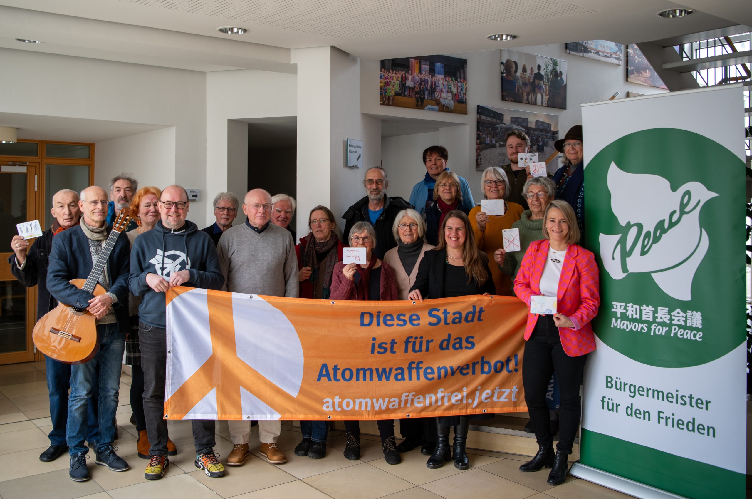 Eindrückliche Feierstunde zum Verbotsvertrag in Mutlangen